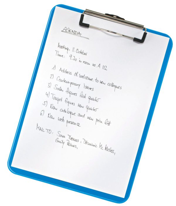 CLIPBOARD SIMPLU ALBASTRU METALIZAT WOW LEITZ – poza 2