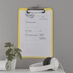 CLIPBOARD SIMPLU GALBEN WOW LEITZ – poza 3