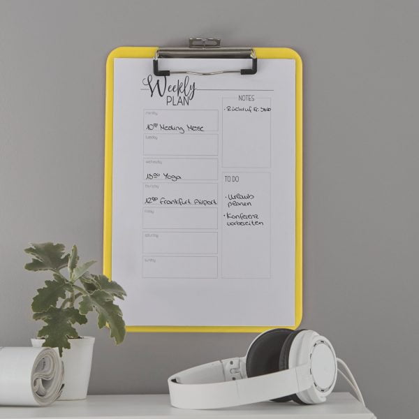 CLIPBOARD SIMPLU GALBEN WOW LEITZ – poza 3