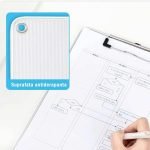 CLIPBOARD SIMPLU METAL CU RIGLA DELI – poza 2