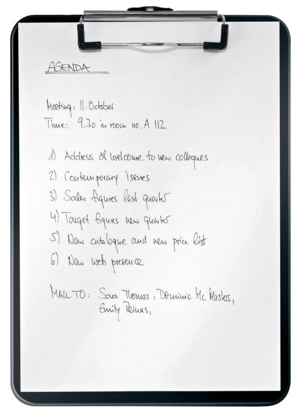 CLIPBOARD SIMPLU NEGRU WOW LEITZ – poza 1