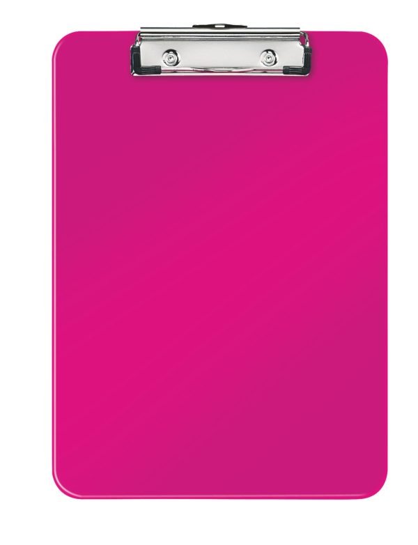 CLIPBOARD SIMPLU ROZ METALIZAT WOW LEITZ – poza 1