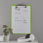 CLIPBOARD SIMPLU VERDE WOW LEITZ – poza 3