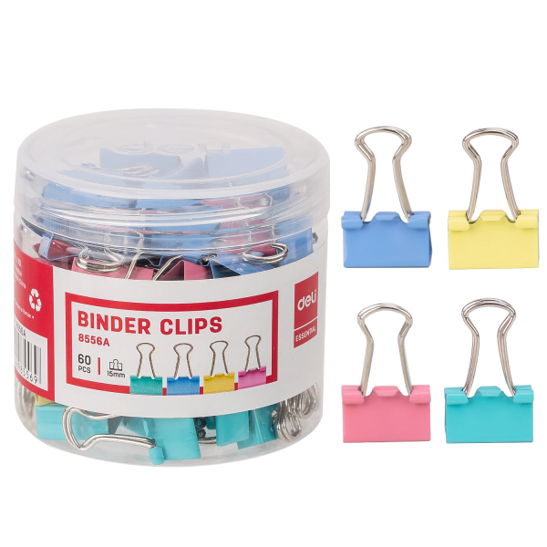 CLIPS HARTIE 19MM COLOR 40 BUC/CUT. PLASTIC DELI – poza 5