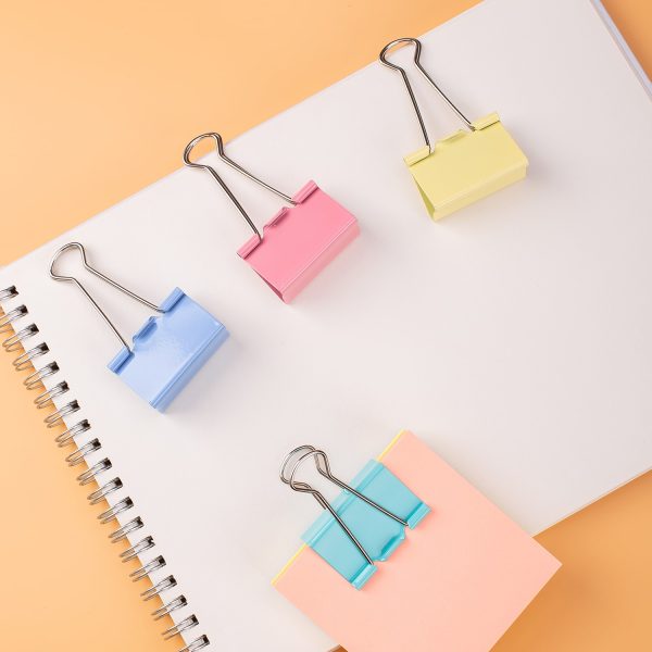 CLIPS HARTIE 41MM COLOR 24 BUC/CUT. PLASTIC DELI – poza 3