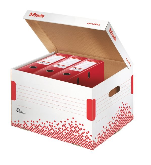 CONTAINER ARHIVARE BIBLIORAFTURI SPEEDBOX ESSELTE – poza 2
