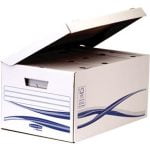 CONTAINER ARHIVARE CU CAPAC BANKERS BOX FELLOWES – poza 1