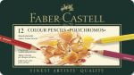 CREIOANE COLORATE 12 CULORI POLYCHROMOS FABER-CASTELL – poza 1