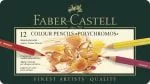 CREIOANE COLORATE 12 CULORI POLYCHROMOS FABER-CASTELL – poza 1