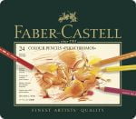 CREIOANE COLORATE 24 CULORI POLYCHROMOS FABER-CASTELL – poza 1