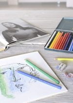 CREIOANE COLORATE 24 CULORI POLYCHROMOS FABER-CASTELL – poza 3