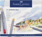 CREIOANE COLORATE AQUARELLE 24 CULORI GOLDFABER CUT. METAL FABER – poza 1