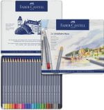 CREIOANE COLORATE AQUARELLE 24 CULORI GOLDFABER CUT. METAL FABER – poza 3
