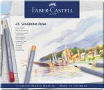 CREIOANE COLORATE AQUARELLE 48 CULORI GOLDFABER CUT. METAL FABER – poza 1