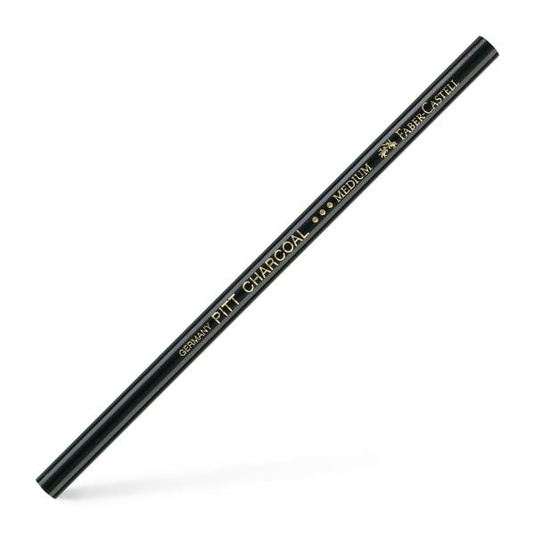 CREION CARBUNE NATURAL PITT MONOCHROME MEDIU FABER-CASTELL – poza 2