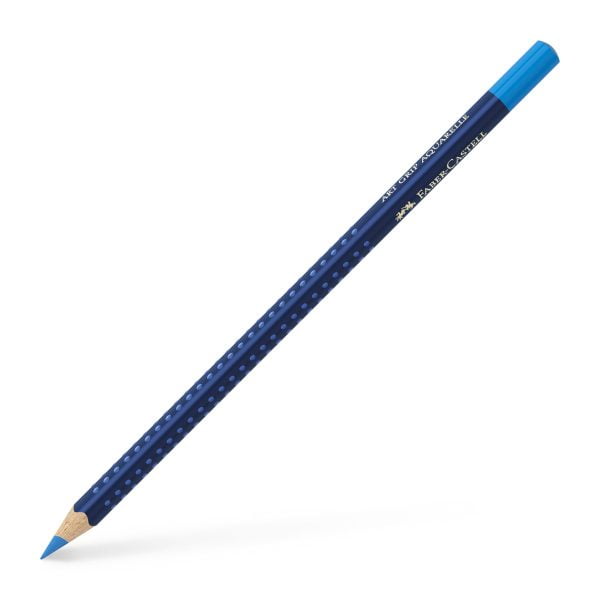CREION COLORAT ART GRIP AQUARELLE ALBASTRU MEDIU FABER-CASTELL – poza 2