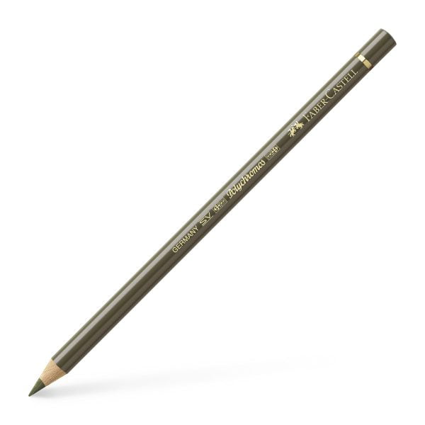 CREION COLORAT POLYCHROMOS VERDE OLIV GALBUI FABER-CASTELL – poza 2