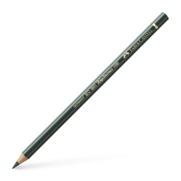 CREION COLORAT POLYCHROMOS VERDE OXID DE CROM INCHIS FABER-CASTE – poza 2