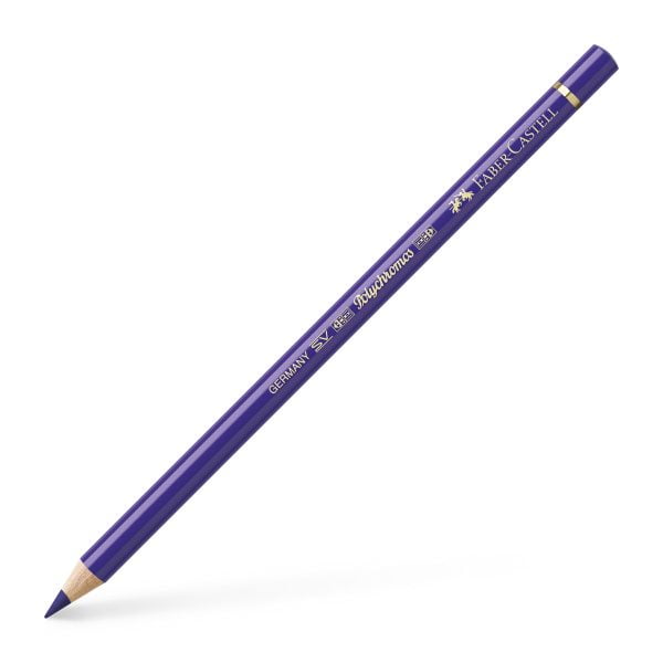 CREION COLORAT POLYCHROMOS VIOLET-ALBASTRU FABER-CASTELL – poza 2