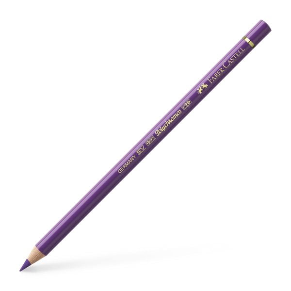 CREION COLORAT POLYCHROMOS VIOLET MANGAN FABER-CASTELL – poza 2