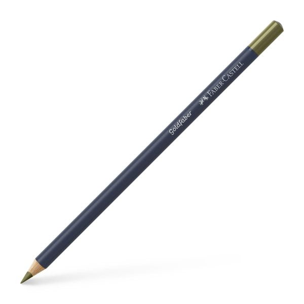 CREION COLORAT VERDE OLIV GALBUI 173 GOLDFABER FABER-CASTELL – poza 2