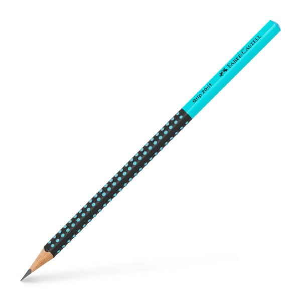 CREION GRAFIT B GRIP 2001 TWO TONE NEGRU-TURCOAZ 2022 FABER-CASTELL – poza 2
