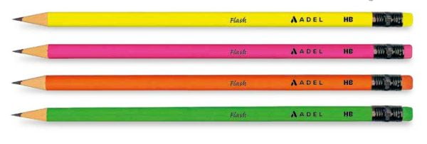 CREION GRAFIT HB CU GUMA FLUORESCENT ADEL – poza 1