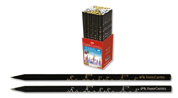 CREION GRAFIT HB LEMN NEGRU DISPLAY 72 BUC FABER-CASTELL – poza 1