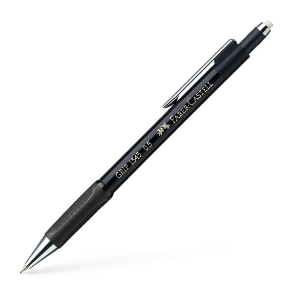 CREION MECANIC 0.5MM NEGRU GRIP 1345 FABER-CASTELL – poza 2