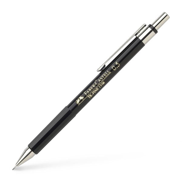 CREION MECANIC 0.5MM NEGRU TK-FINE 1306 FABER-CASTELL – poza 2