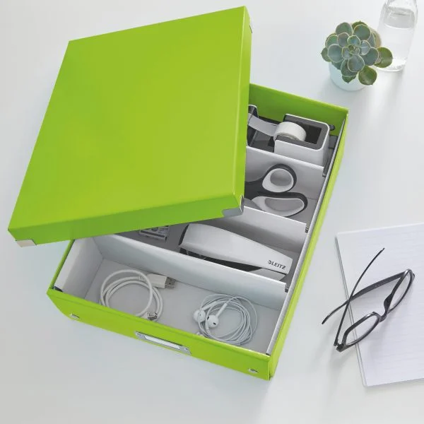 CUTIE ORGANIZER MEDIE VERDE CLICK&STORE LEITZ – poza 3