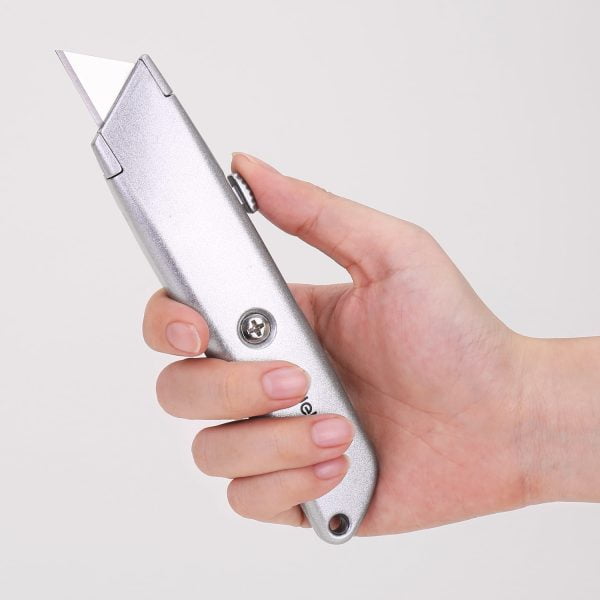CUTTER UTILITAR ALUMINIU LAMA MAGNETICA DELI – poza 2