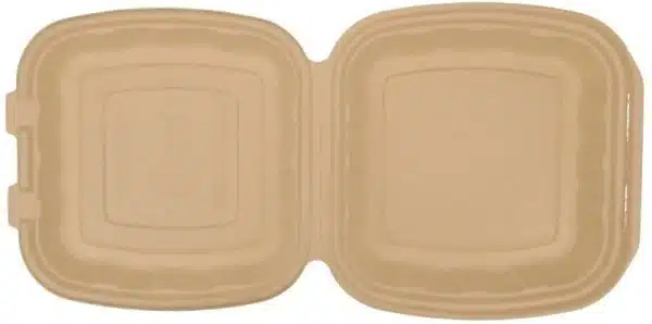 Caserole meniu bio natur MB1 mini 205 x 205 mm, 1 compartiment, 50 buc/set – poza 4