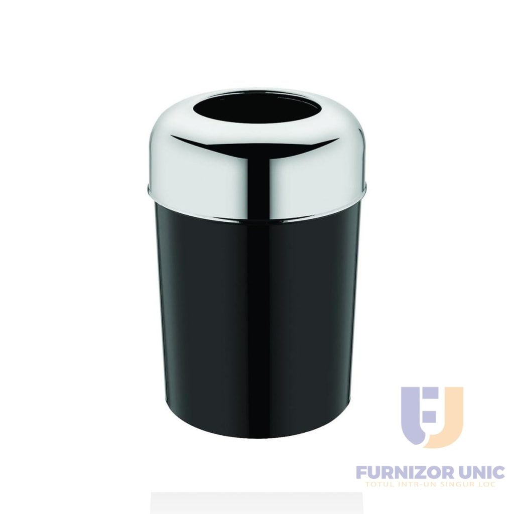 Cos gunoi cu capac basket Luxury Chrome R-3527 – poza 1