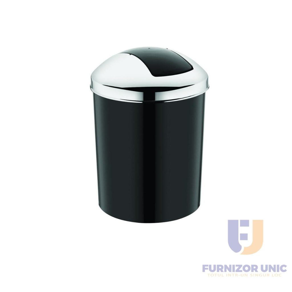 Cos gunoi cu capac batant SMR Luxury Chrome R-3526 – poza 1