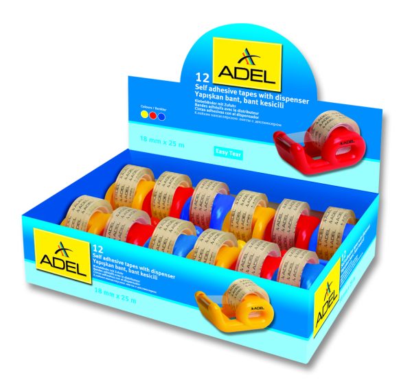 DISPENSER BANDA ADEZIVA 18*25 ADEL – poza 2