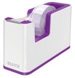 DISPENSER BANDA ADEZIVA 19MM*33M MOV/ALB WOW LEITZ – poza 1