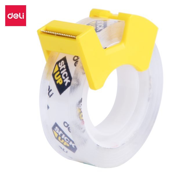DISPENSER BANDA ADEZIVA INVISIBLE 2*12MM*18.3M DELI – poza 1