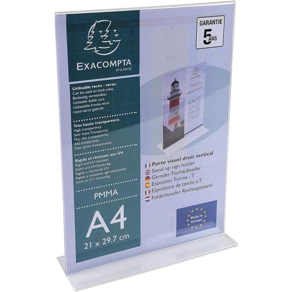 DISPLAY PREZENTARE A4 PORTRET T EXACOMPTA – poza 1
