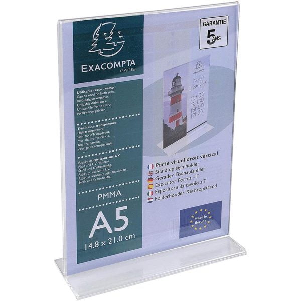 DISPLAY PREZENTARE A5 PORTRET T EXACOMPTA – poza 1