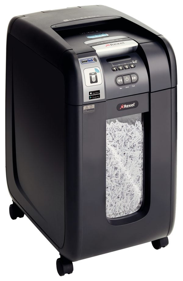 DISTRUGATOR DOC AUTOMAT AUTO+ 300X SMARTECH CROSS-CUT REXEL – poza 3