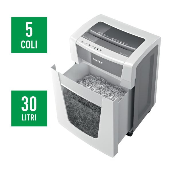 DISTRUGATOR DOCUMENTE IQ OFFICE PRO MICROSHRED 5 COLI P6+ LEITZ – poza 2