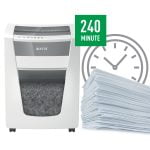 DISTRUGATOR DOCUMENTE IQ OFFICE PRO MICROSHRED 5 COLI P6+ LEITZ – poza 1