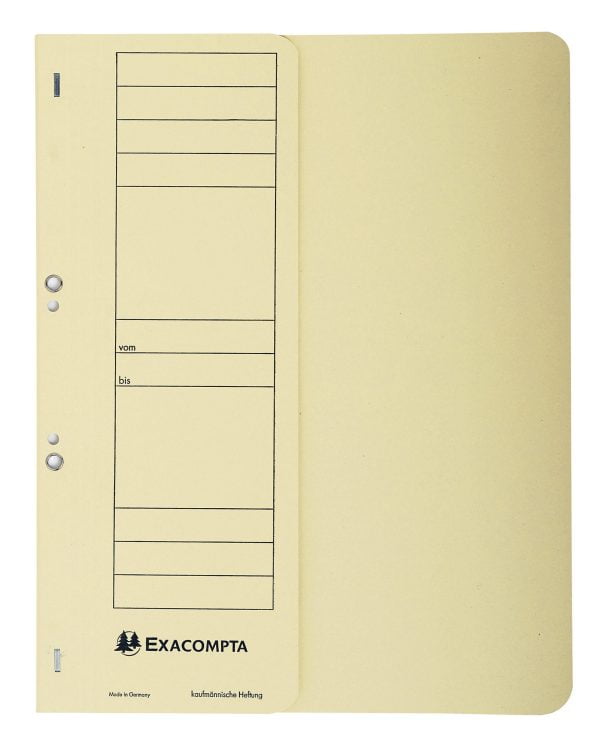 DOSAR CARTON CAPSE 1/2 NATUR EXACOMPTA – poza 1