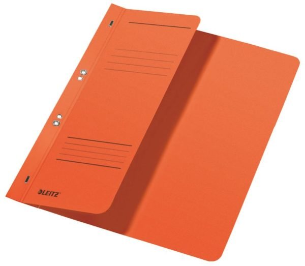 DOSAR CARTON CAPSE 1/2 PORTOCALIU  LEITZ – poza 1