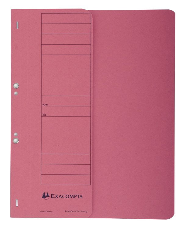 DOSAR CARTON CAPSE 1/2 ROSU FALKEN/EXACOMPTA – poza 1
