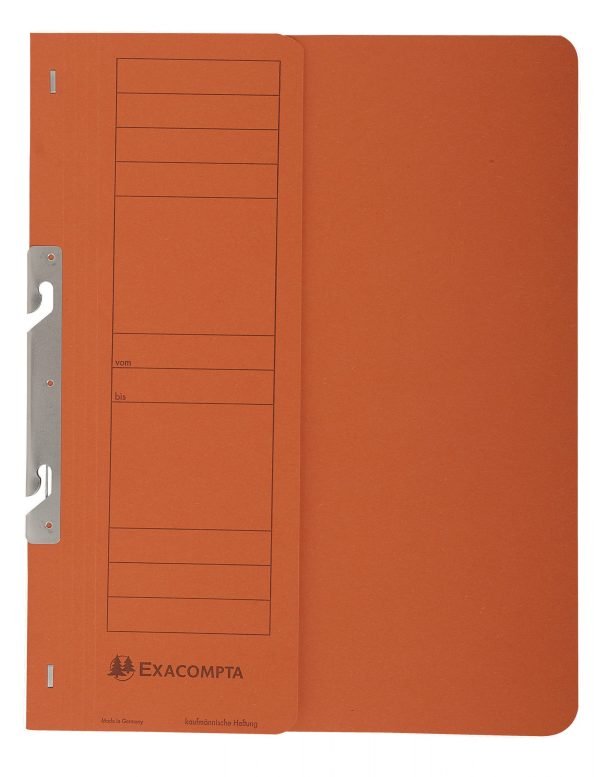 DOSAR CARTON INCOPCIAT 1/2 PORTOCALIU EXACOMPTA – poza 1