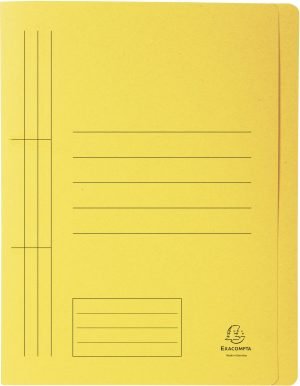 DOSAR CARTON SINA GALBEN EXACOMPTA – poza 1