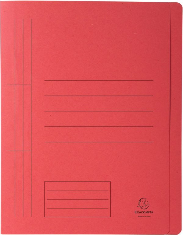 DOSAR CARTON SINA ROSU EXACOMPTA – poza 1