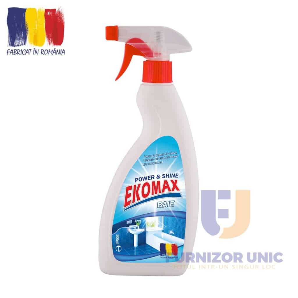 Detergent EKOMAX Power & Shine Active 500ml – poza 1